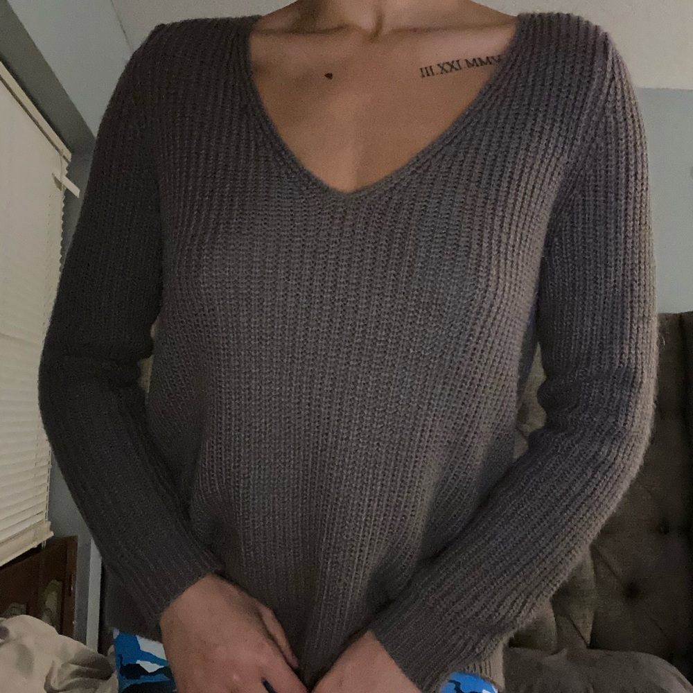 Oversized Muave/ Purple Sweater
